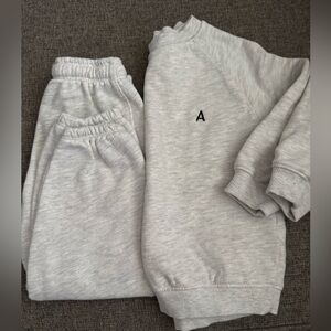 Zara Gray Kids sweatsuit
